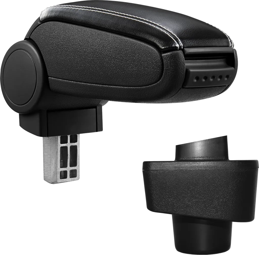 Bracciolo Premium [pro.tec]® per Renault Captur - Look Pelle Nera