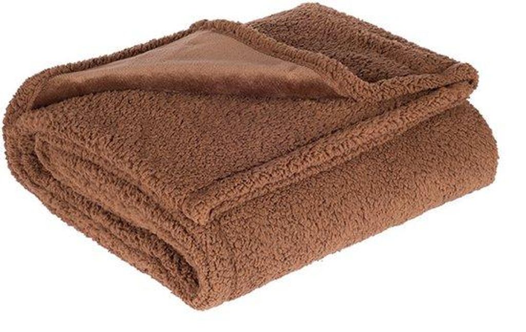 Wasserabweisendes Polyester-Hundedecken, groß für Hunde und andere Haustiere geeignet, schützt Bett und Sofa, weich und bequem, Kaffee-Farbe, 10...