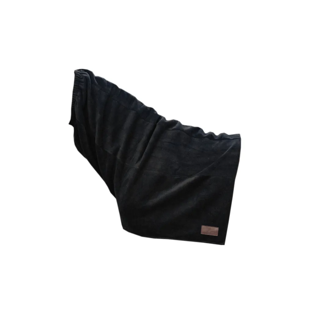 Kentucky Horsewear Halsteil Pile Pesante Nero: Protezione Collo Cavallo