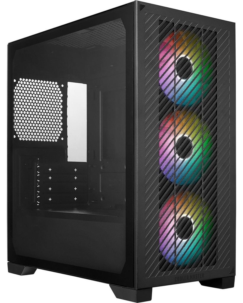 Cooler Master Elite 301, Tower-Gehäuse, (Tempered Glass)