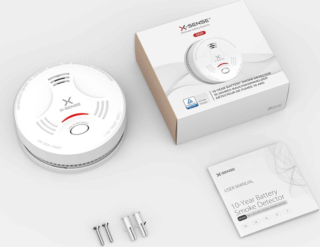 X-SENSE Wärmemelder Mit 10-Jahres-Batterie - Stummschaltung & LED-Anzeige