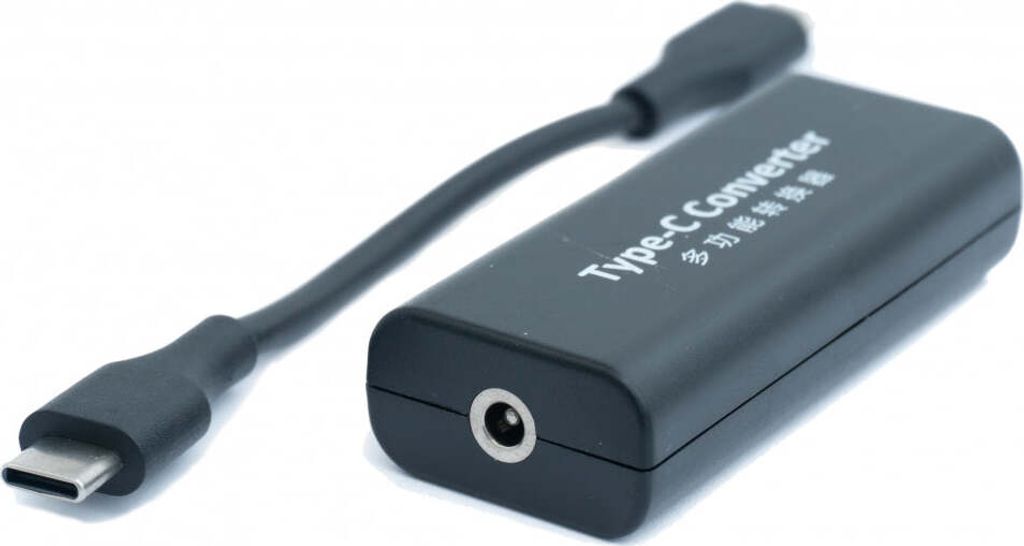 SYSTEM-S USB 3.1 Adapter Typ C Buchse zu DC 20 V 4,0 x 1,7 mm Buchse Kabel Ladekabel