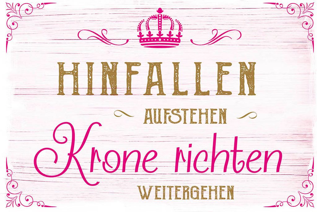 Postkarte - True Words - Glückwunschkarte im Format 11,5 x 17 cm - "Hi
