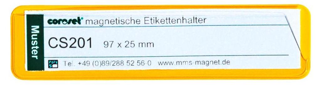 COROSET magnetische Etikettenhalter