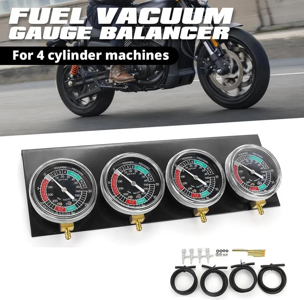 Kit synchronisation carburateur manomètre dépression réglage 4 cylindres