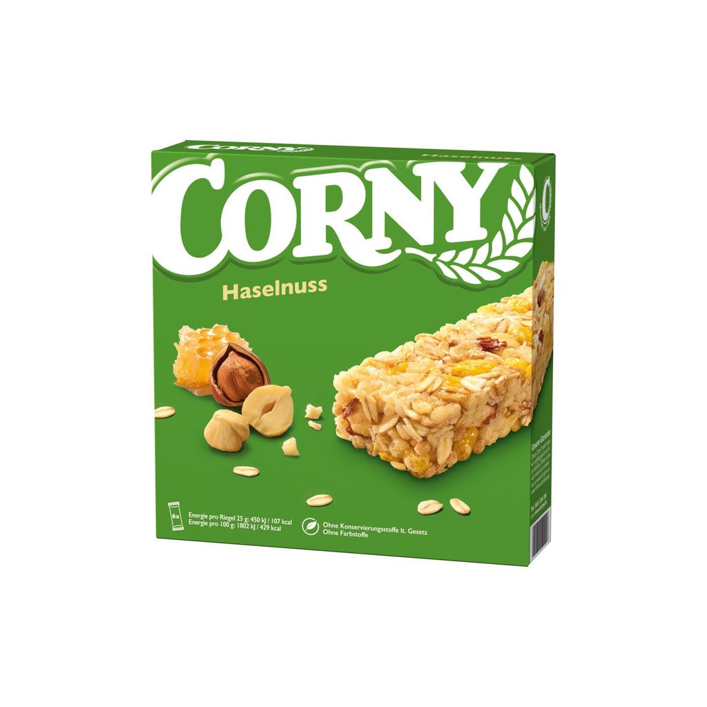 Corny Classic Haselnuss Müsliriegel, 6x25g Produktbild 