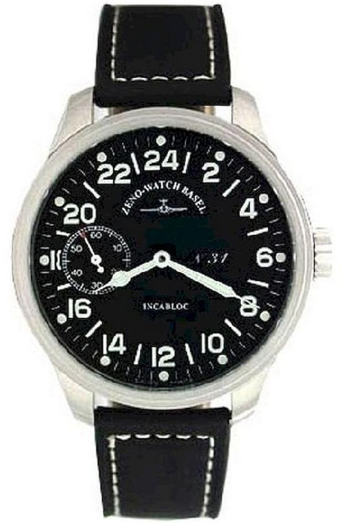 Zeno-Watch - Armbanduhr - Herren - Chrono - Oversized Pilot Ltd Edt - 8497-24-a1