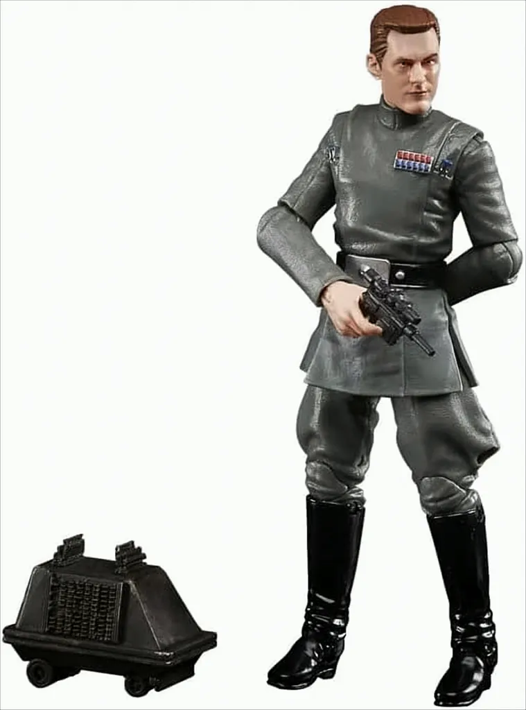 Figurine Star Wars Vice-amiral Rampart Série Noire articulée 15cm