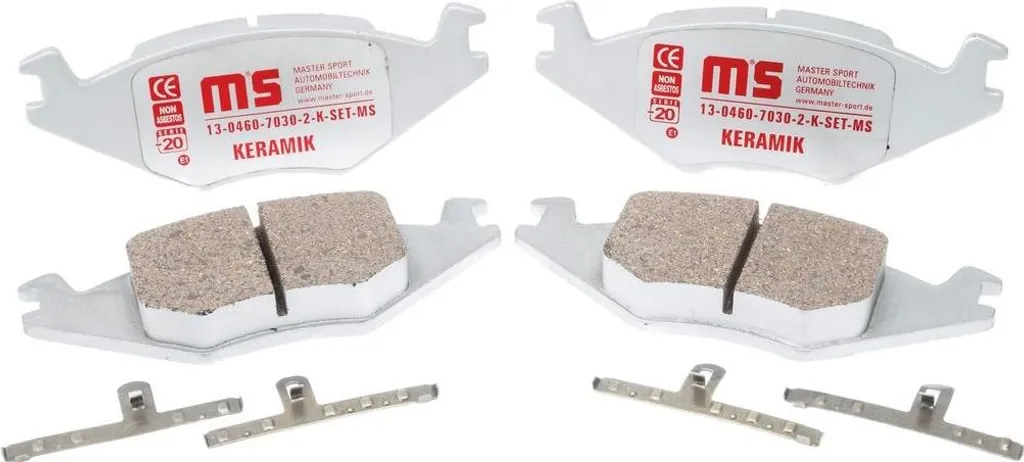 Plaquettes de frein MS pour VW Derby 86 : Stop aux bruits et vibrations