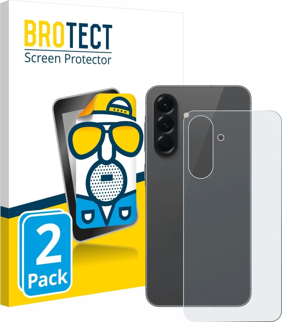 2x BROTECT Schutzfolie für Samsung Galaxy A56 5G Enterprise Edition (Rückseite) Displayschutz Displayschutzfolie Folie Matt Entspiegelungsfolie