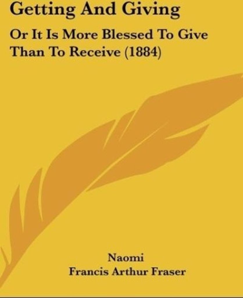 Getting And Giving