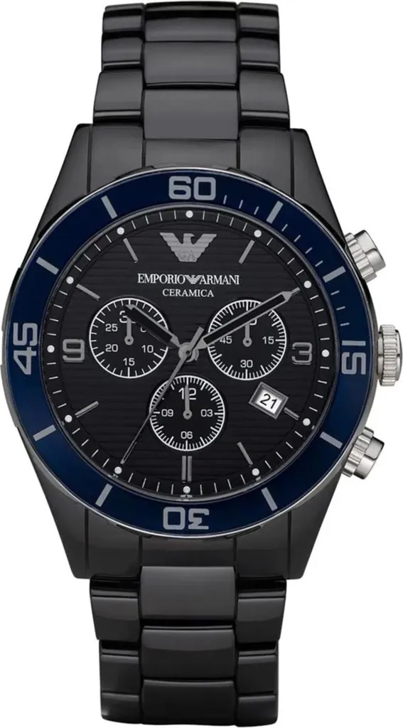 Montre Armani AR1429 Inrayable - Finis les Rayures sur votre Chronographe