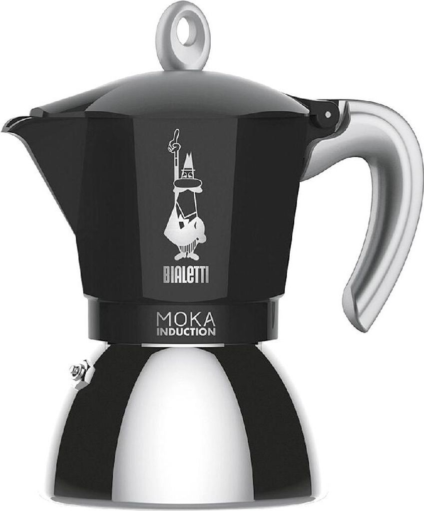 Bialetti MOKA 2TZ Induction zwart Productafbeelding 