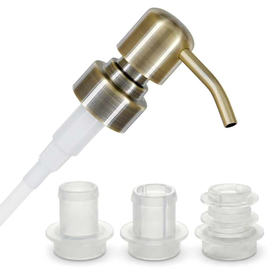 Pompe de rechange pour distributeur de savon en acier inoxydable