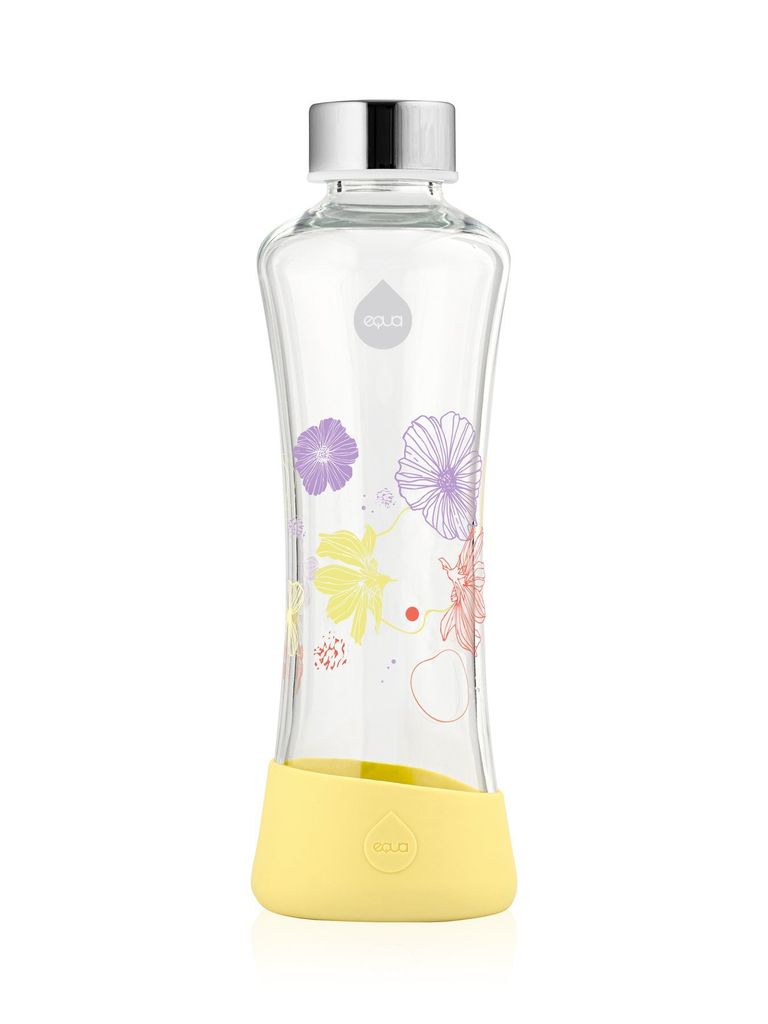 Equa Flowerhead Daisy Trinkflasche aus Glas 550ml