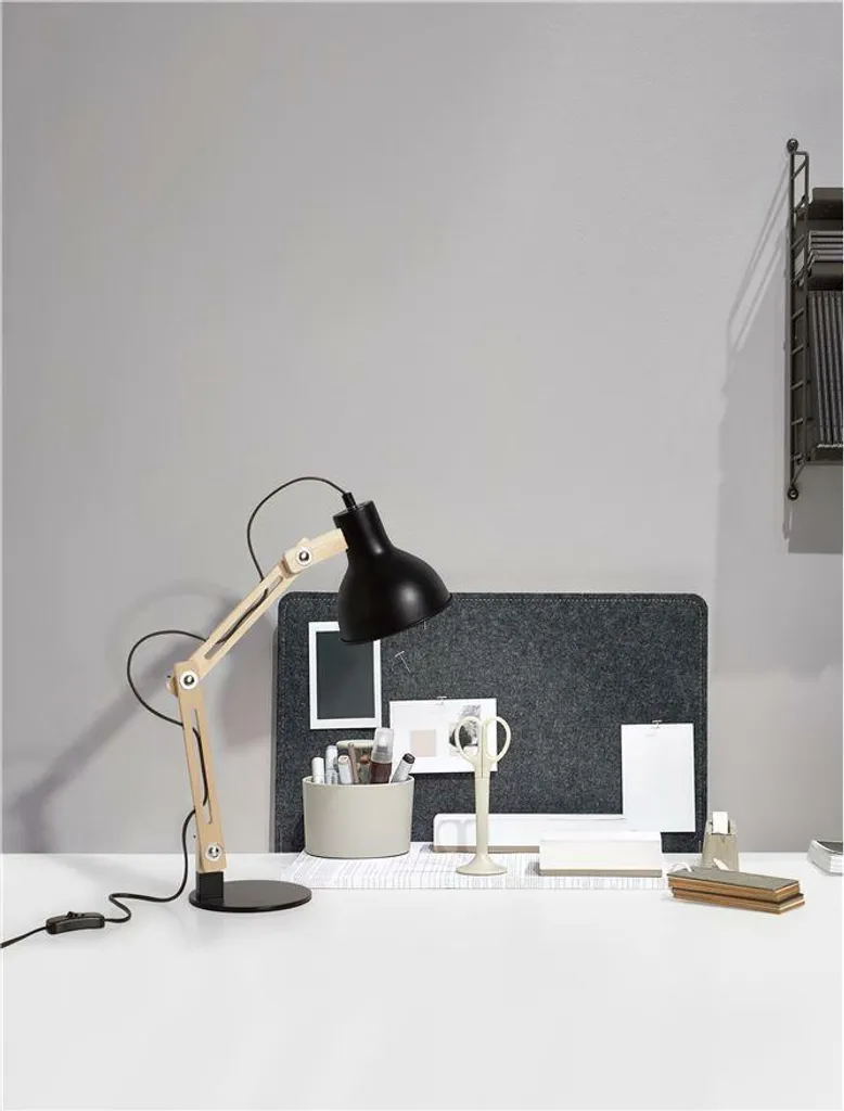 Nova Luce Lampe de table LED Grou Blanche - Luminaire Design Moderne - 2