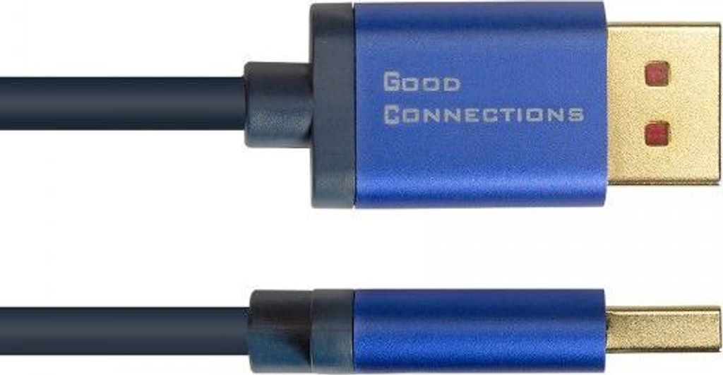 Good Connections Kabel DP1.4-St.-MDP1.4-St. blau 1m