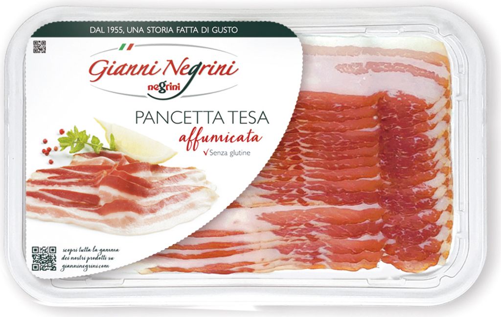 Bauchspeck Tesa affumicata 80g - Gianni Negrini Produktbild 
