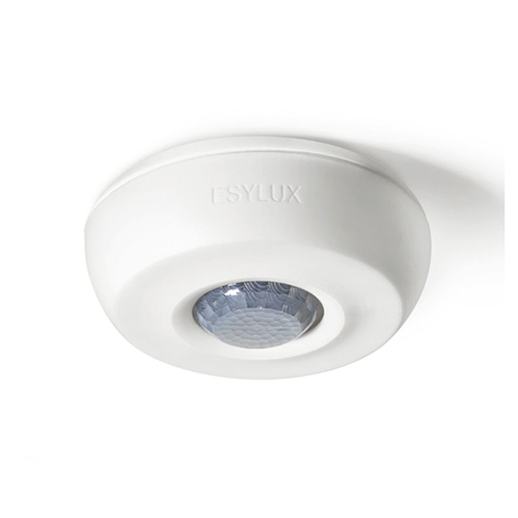 ESYLUX Decken-Präsenzmelder KNX 360Grad RW ca.8m UP PD 360/8 BASIC