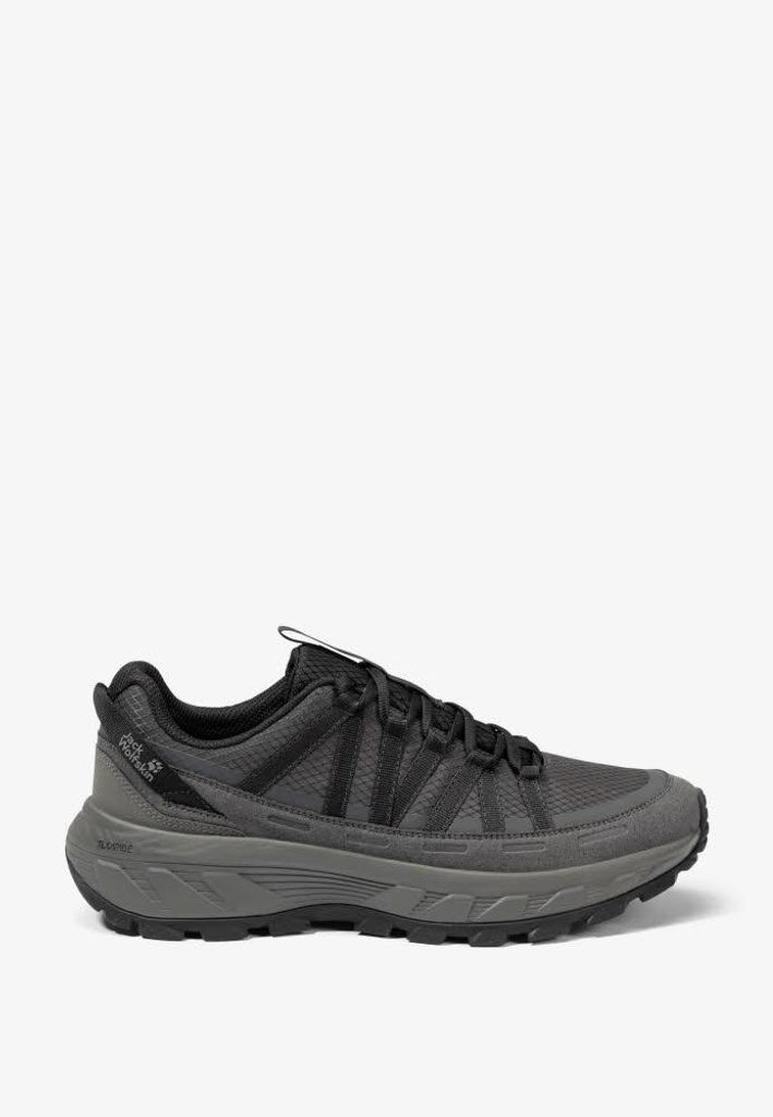 Jack Wolfskin Herren Wild Hike Texapore Low Wanderschuh black / phantom 42.5