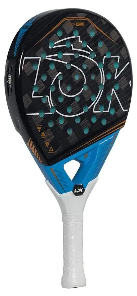 Lok Maxx Flow 2024 : Raquette de Padel Performance avec Cadre en Carbone