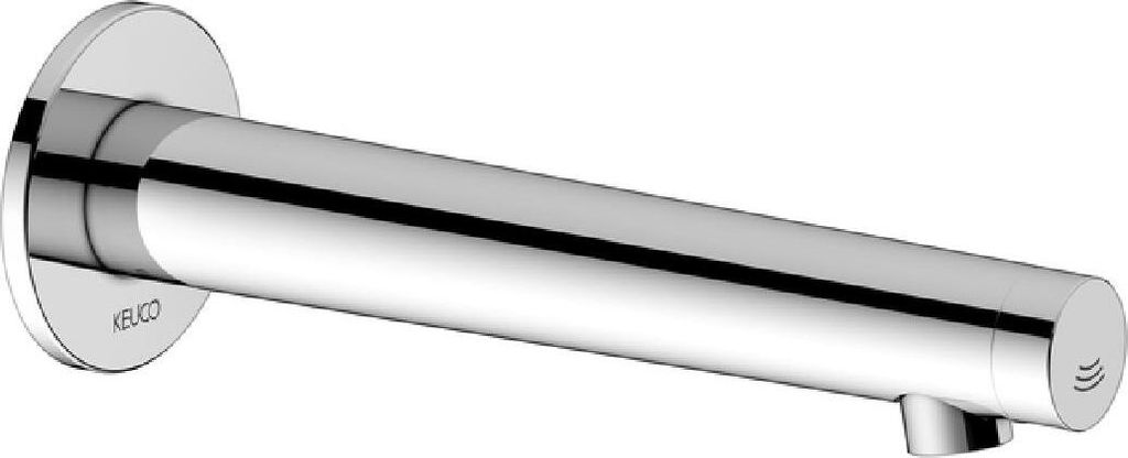 KEUCO IXMO Elektronik-Waschtischmischer UP Netzbetrieb, ohne Ablaufgarnitur, Ausladung 225mm, Rosette rund, 59517011101