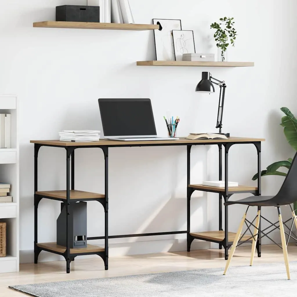 Maison Exclusive Scrivania Rovere 140x50 - La Scelta per lo Smart Working