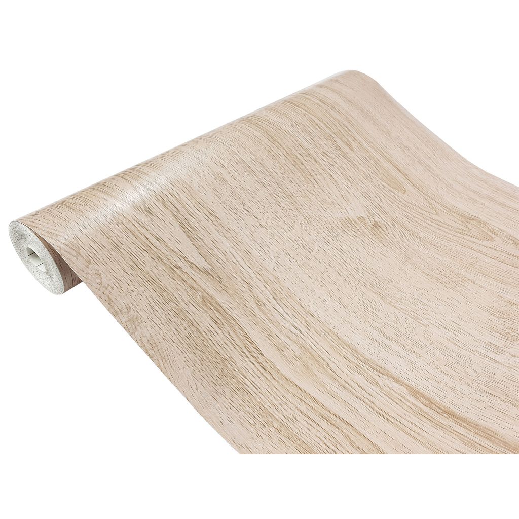 Klebefolie Möbel 90x490 cm - Latte Eiche - Selbstklebende Möbelfolie in Holzoptik - Folie für Möbel ideal zum Renovieren von Schränken, Türen...
