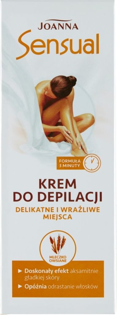 Joanna Sensual Enthaarungscreme für sensible Haut, 100 g Produktbild 
