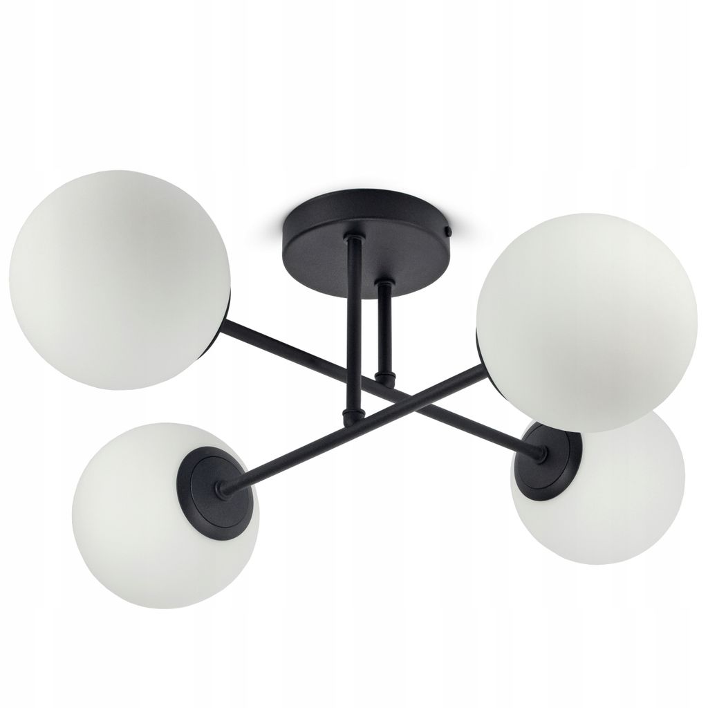 Lampa Sufitowa Żyrandol Plafon Full Globe Glass 561-W4 G9 Zdjęcie produktu 