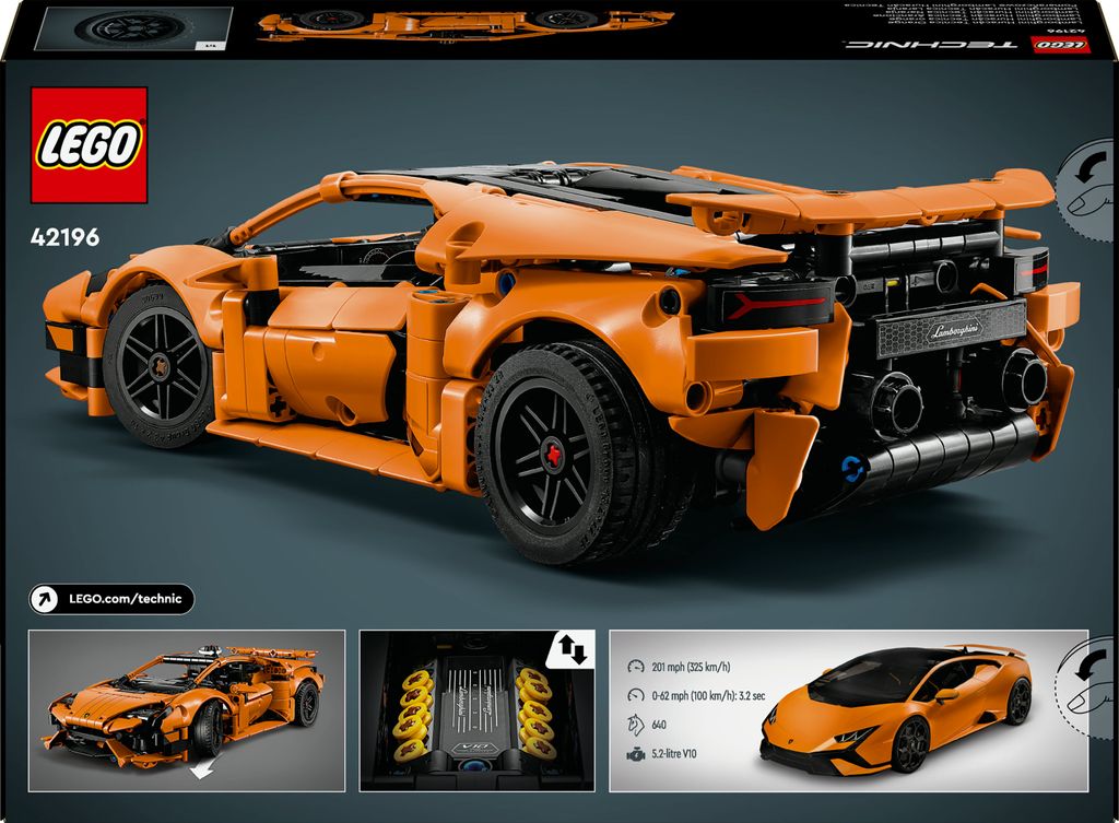 Oranžové Lamborghini Huracán Tecnica Obrázek produktu 
