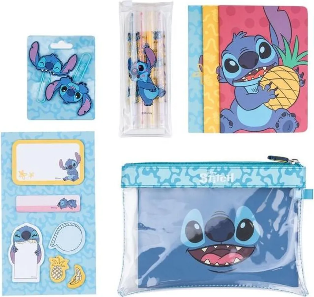 Coffret Cadeau Papeterie Stitch pour Journal Intime et Prise de Notes - 2