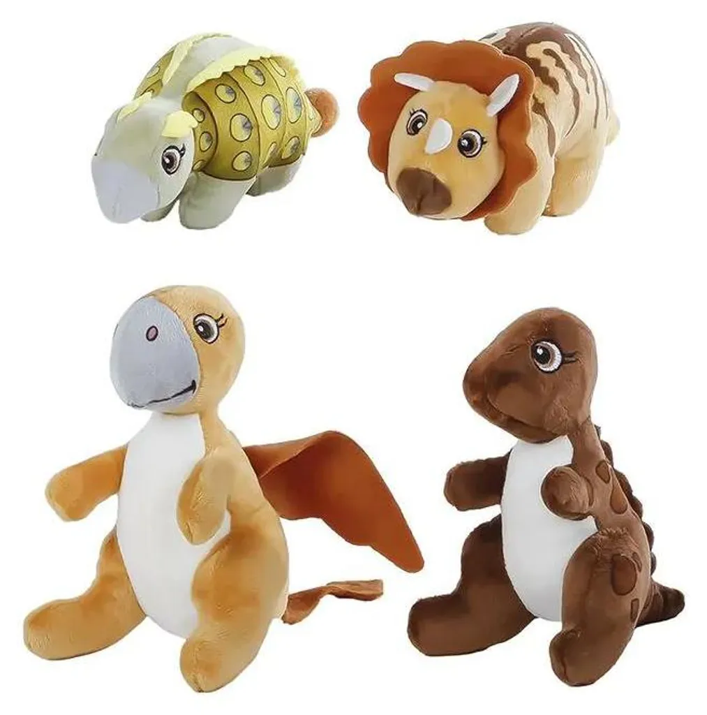 Peluche dinosaure Dinoworld A4 L14C - Compagnon de jeu souple et réaliste