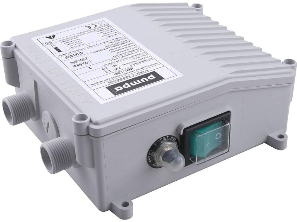EXTOL PREMIUM Steuerkasten für Bohrlochpumpe, für Pumpe Produktbild 