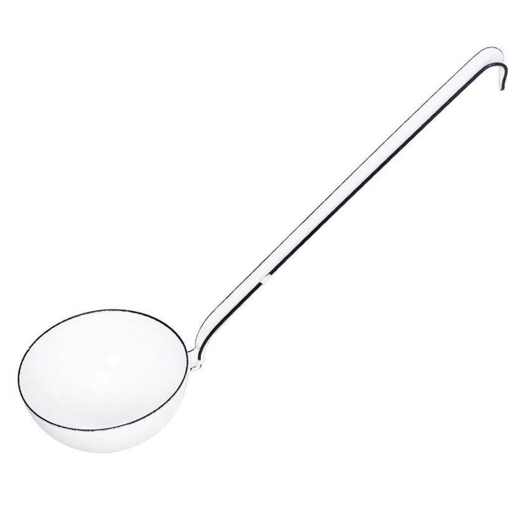 Riess Schöpflöffel Classic White | Auswahl 9cm : 9 cm Produktbild 
