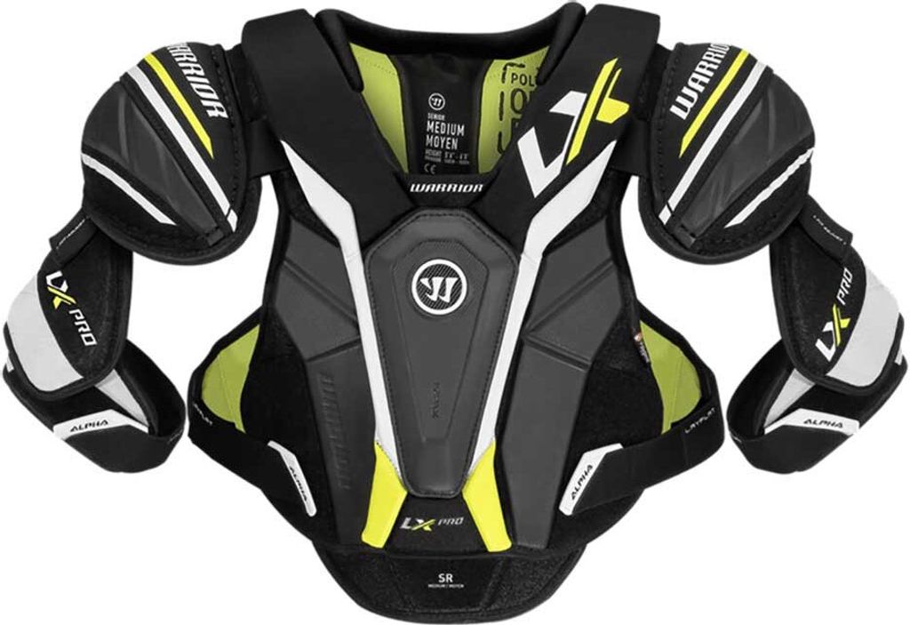 Warrior Alpha LX Pro Schulterschutz Senior, Größe:S