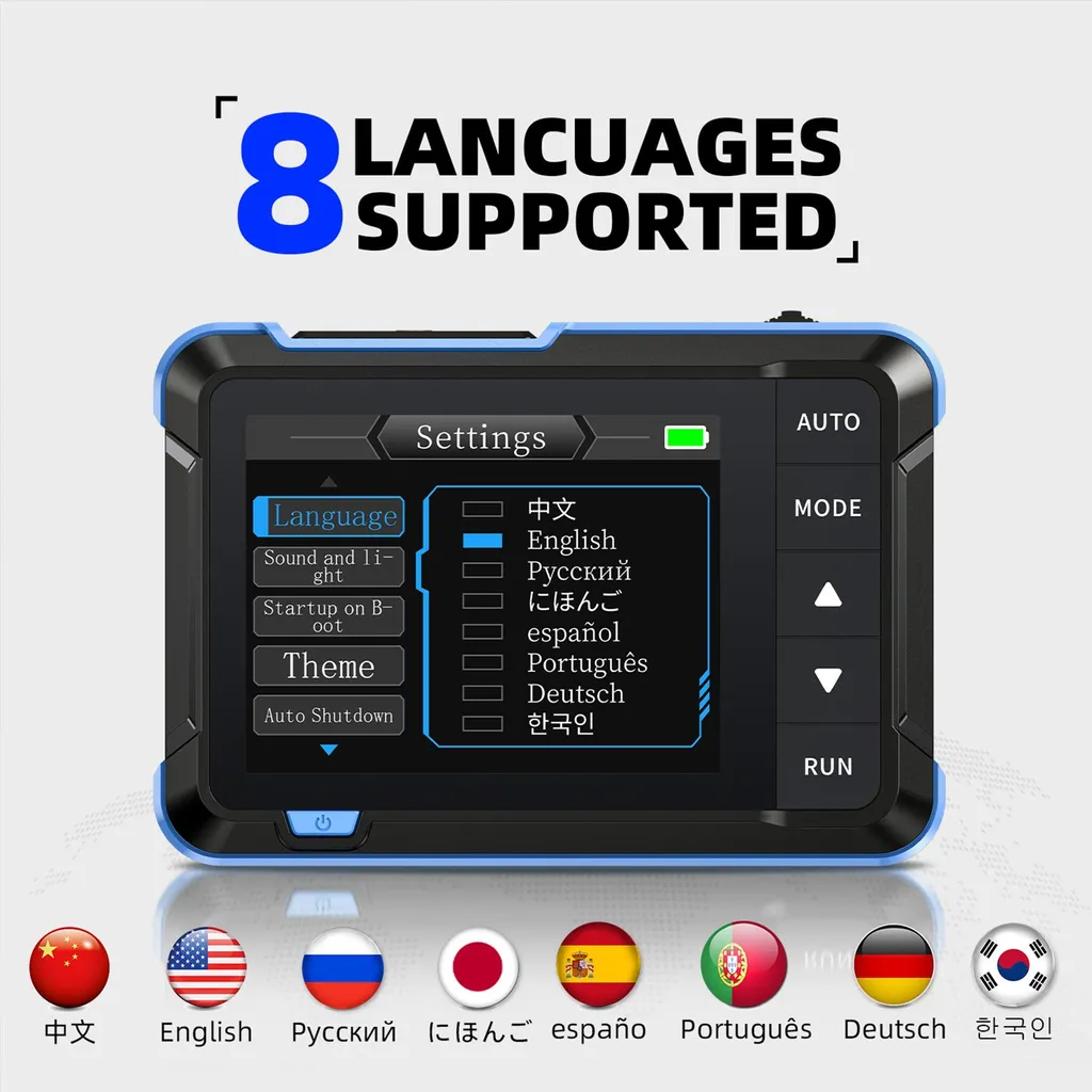 Oscilloscope numérique portable 2,8" TFT avec générateur DDS - 9