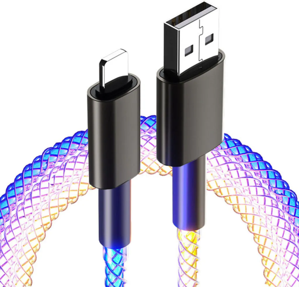 Cavo Lightning Apple con Luce LED | L'Accessorio iPhone Indispensabile