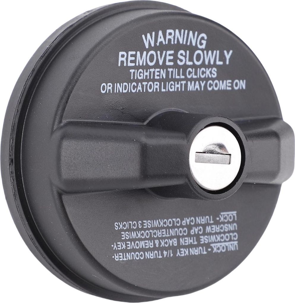 Abschließbarer Kraftstofftankdeckel mit Schlüssel 77300-47020. Hervorragende Abdichtung, stilvoller Look, Ersatz für FJ Cruiser Tacoma
