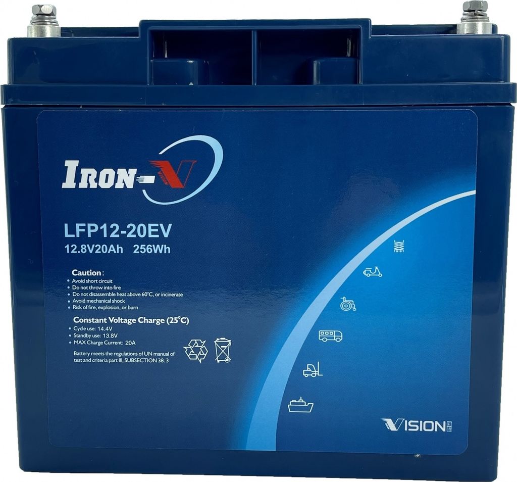 Vision LFP1220, LiFePo4 Batterie 12V 20Ah