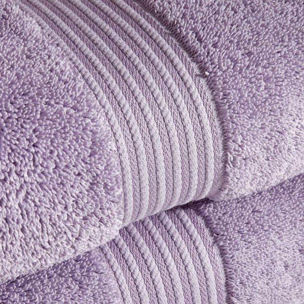 Christy SUPREME Duschtücher, Luxusqualität, 650g/m², 75 x 137 cm, 2er Set, Farbe: lavender