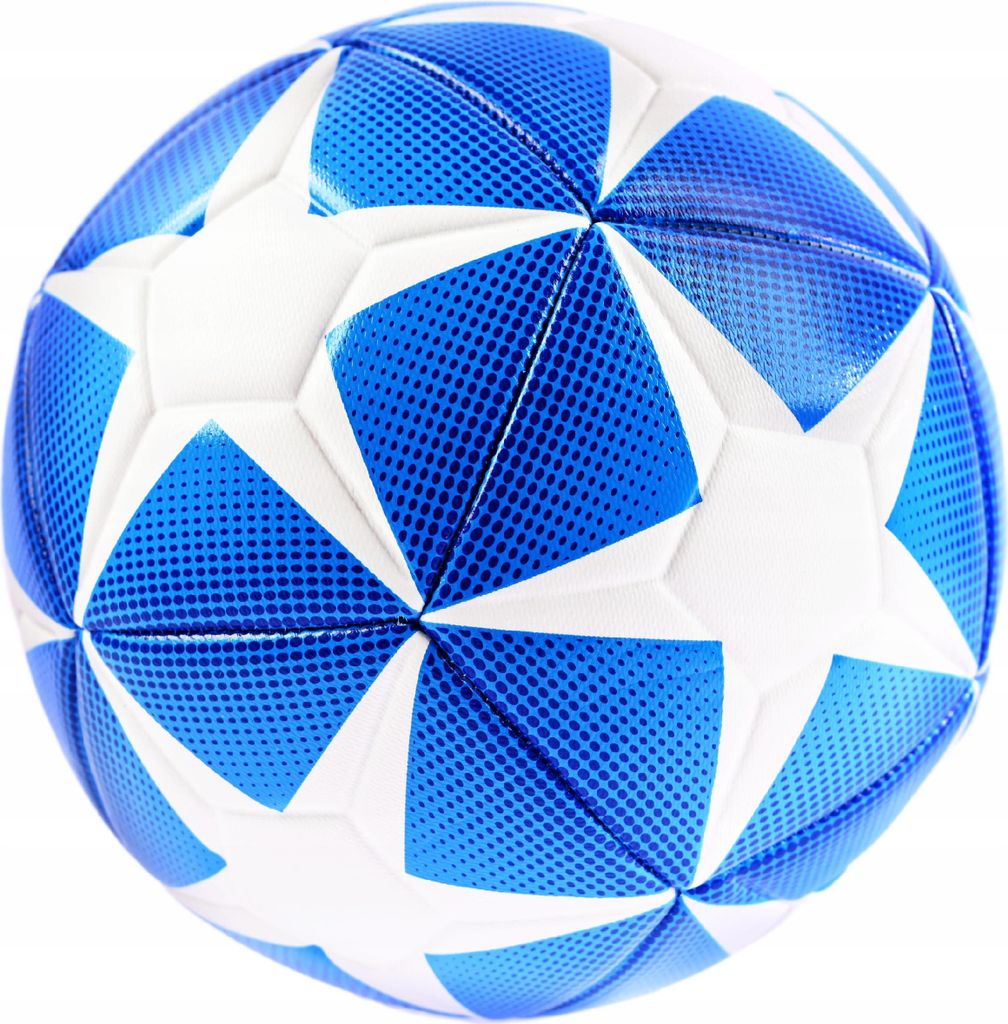 Fußball Kinder Größe 5 Blau Trainingsball Robust Produktbild 