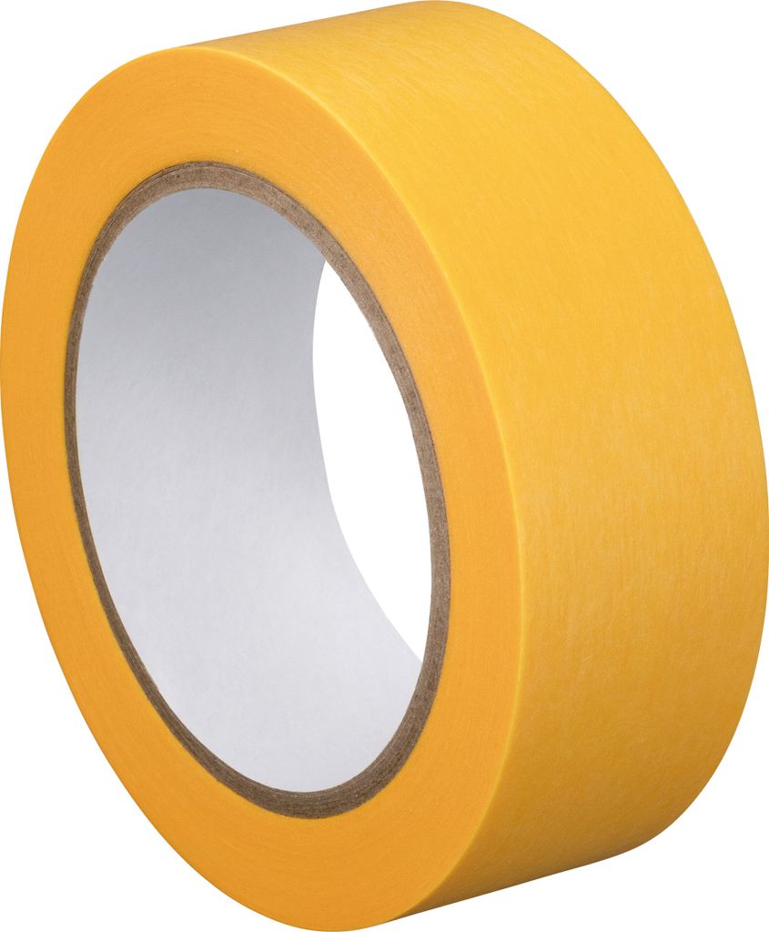 Goldband PLUS 38mm x 50m UV Außen Abklebeband Klebeband Malerband Krepp Maler