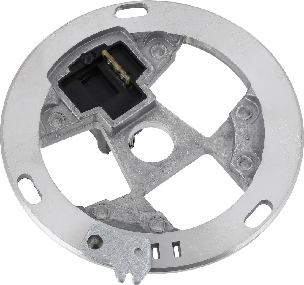 Piastra di base 8305.1-140/1 con encoder - per Simson S51, S70, S53, S83, KR51/2 Schwalbe, SR50, SR80 - 2