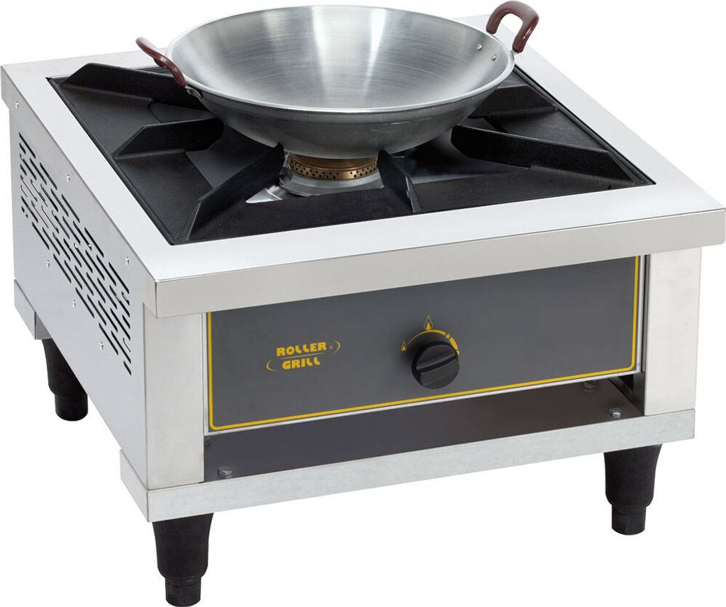 ROLLER GRILL Gas-Hockerkocher, 14 kW, Abmessung 600 x 630 x 425 mm (BxTxH)