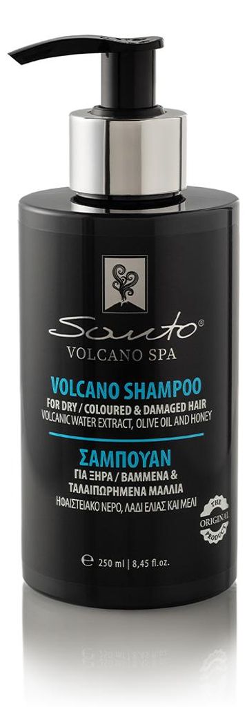 Santo Volcano Sulfatfreies Shampoo für trockenes & Produktbild 