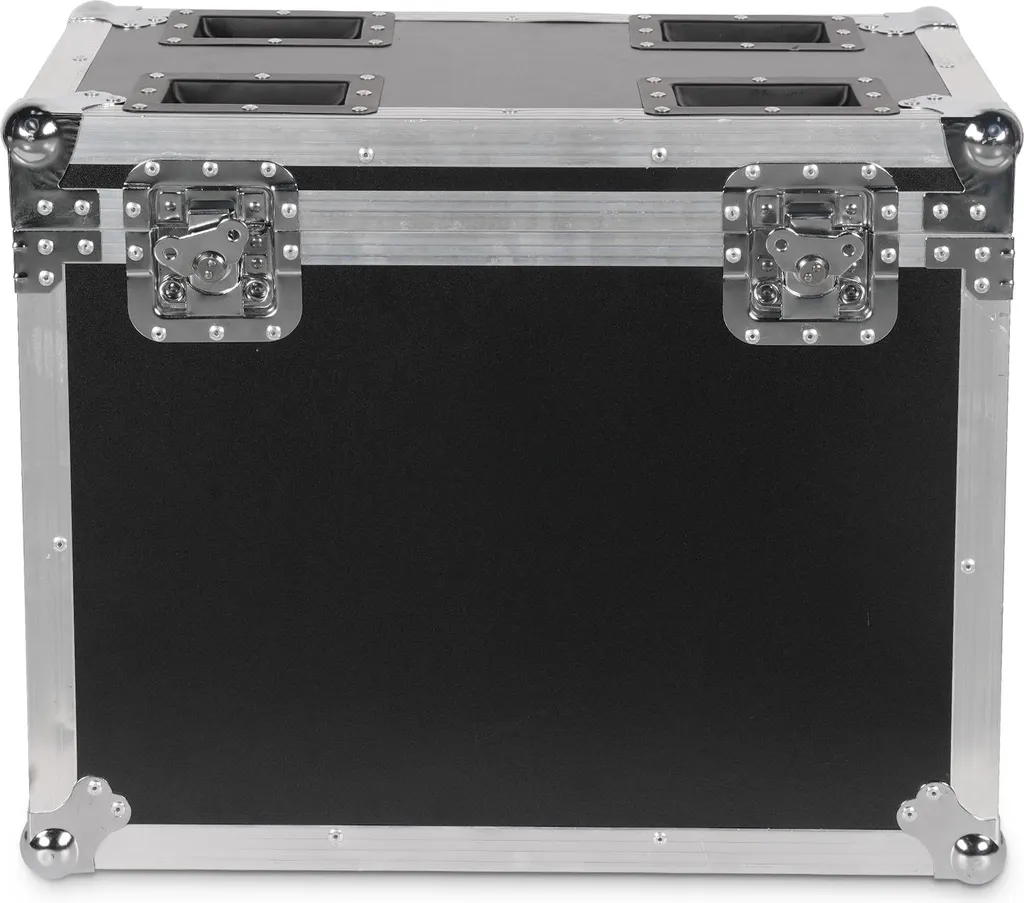 Mallette éclairage de scène en aluminium noir et design antichoc - 4