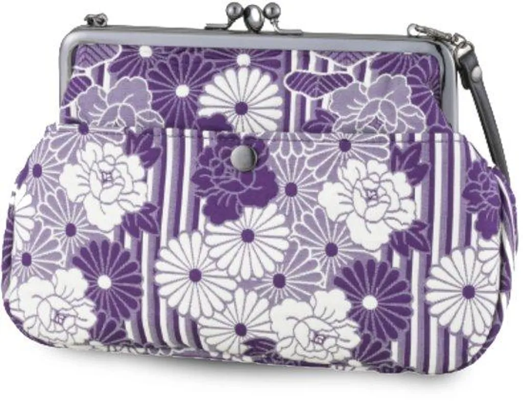 Finissez-en avec les sacs lourds grâce à cette pochette rétro fleur