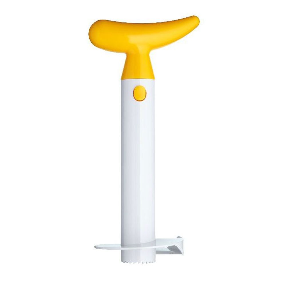 Vacu Vin Ananasschneider, Ananasteiler, Ananasentkerner, Ananas Schneider, Entkerner, Weiß, 48522606
