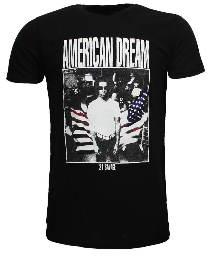 21 Savage American Dream T-Shirt – Offiziell lizenziertes Produktbild 